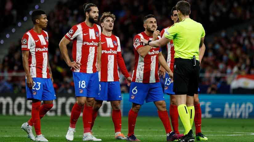 Igrači Atletiko Madrida (©Reuters)