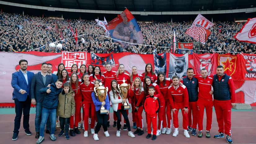 OK Crvena zvezda na večitom derbiju (Starsport)