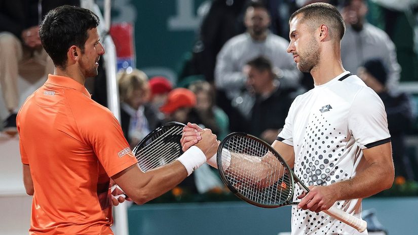 Novak Đoković i Laslo Đere (©Starsport/Serbia Open)