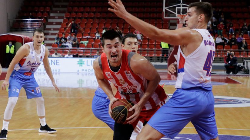 Luka MItrović protiv Igokee (Foto: ABA League/Igokea/Nikola Vuruna/