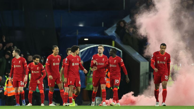 Igrači Liverpula (©Reuters)