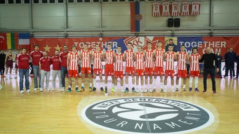 Juniorska ekipa Crvene zvezde (© KK Crvena zvezda)