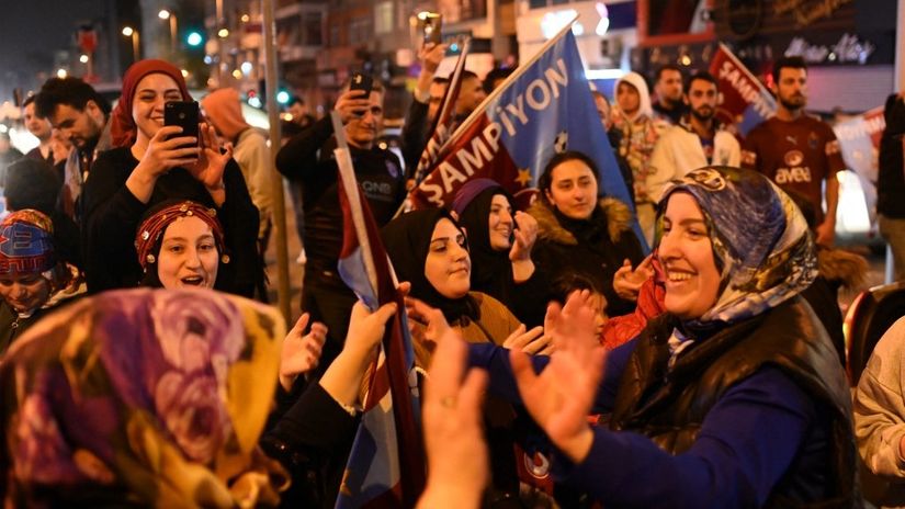 Slavlje u Trabzonu (AFP)
