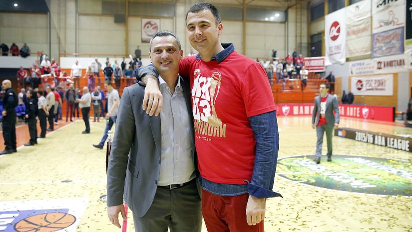 Dejan Radonjić i Davor Ristović (© Starsport)