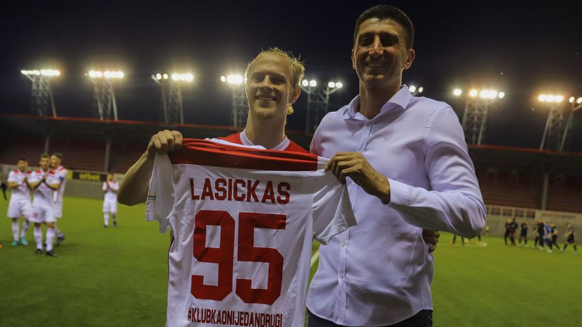 Laisckas i Mirković (© FK Voždovac)