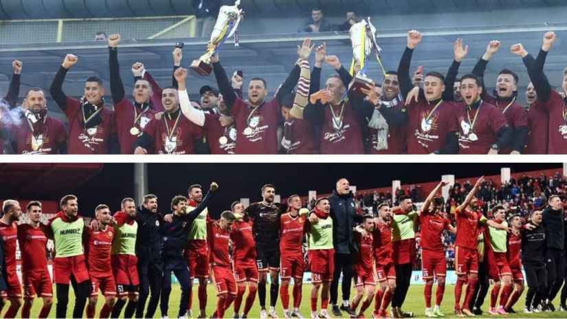 Sarajevo brani trofej, Velež napada (©FK Sarajevo, ©FK Velež)