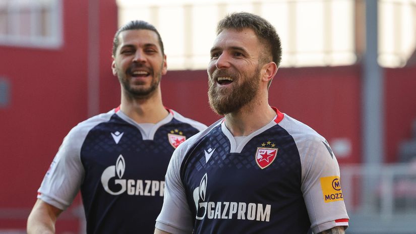 Katai slavi gol protiv Voždovca (Foto:Starsport)