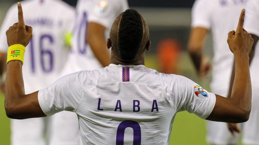 Kođo Laba, fudbaler Al Aina (©AFP)