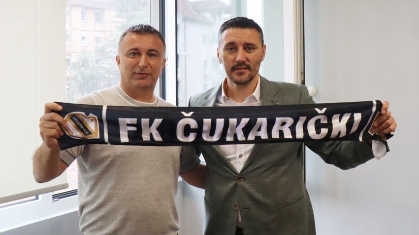 Matijašević i Kerkez (© FK Čukarički)