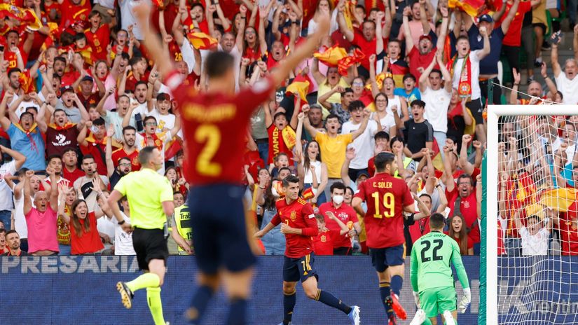 Fudbaleri Španije (©Reuters)