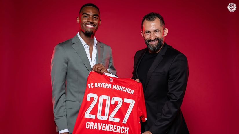 Gravenberh i Salihamidžić (©FC Bayern Munchen)