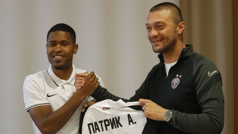 Andrade i Iliev (© FK Partizan)