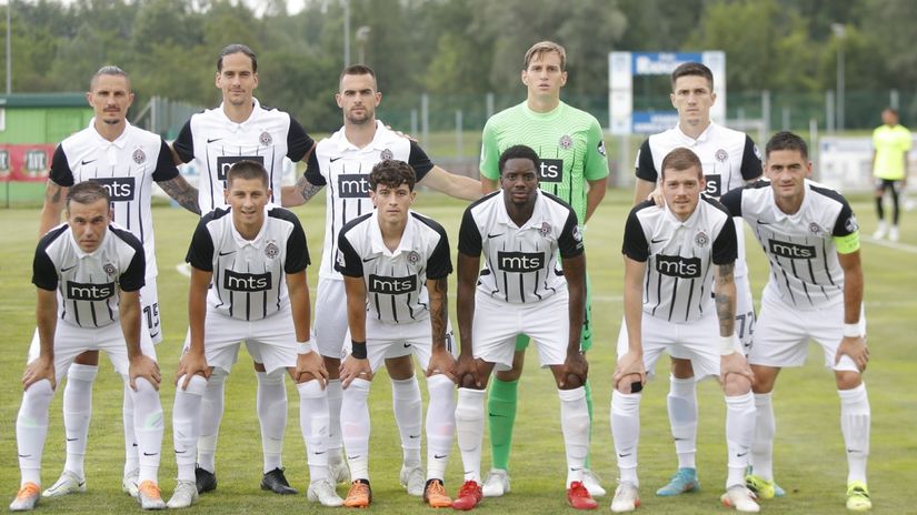 Starteri protiv Kluža (© FK Partizan)