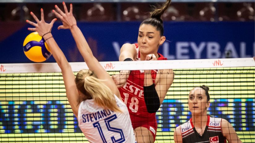 Jovana Stevanović protiv Turske (©FIVB)
