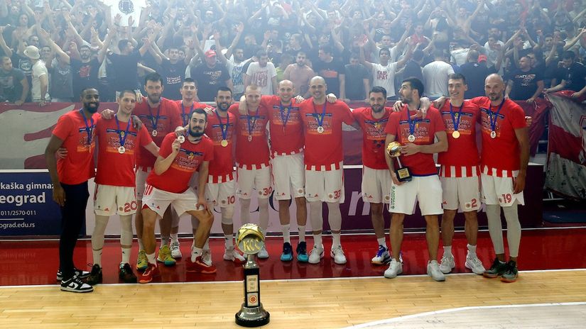 Košarkaši Crvene zvezde (© Star Sport)