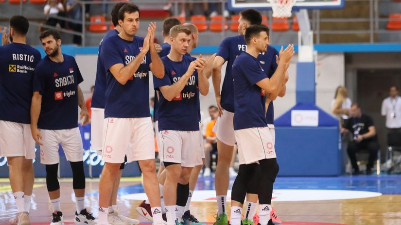 Košarkaši Srbije (© MN Press)