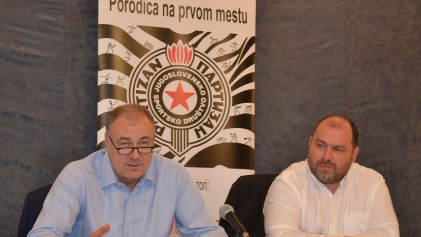 Željko Tanasković i Aleksandar Stanković (©OK Partizan)