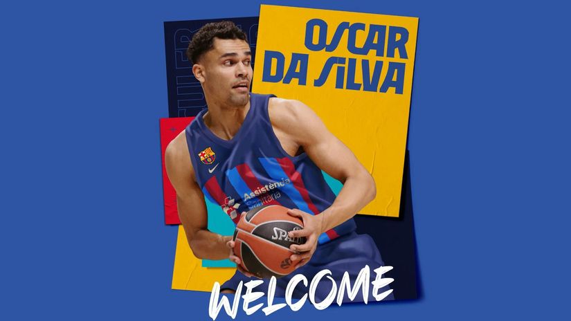 Oskar da Silva u Barseloni (©Baloncesto Barcelona)