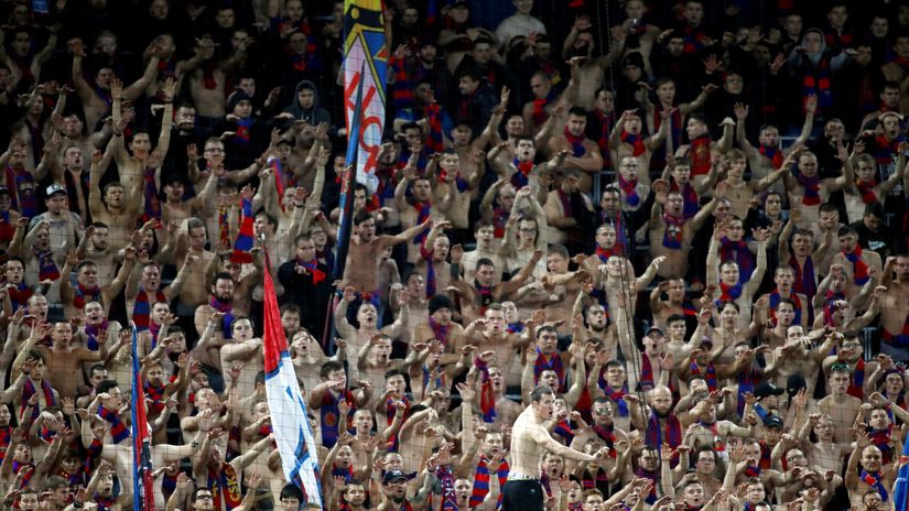 Navijači CSKA iz Moskve (©Reuters)