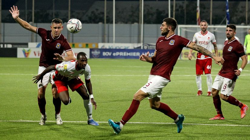 Detalj sa meča Gzira - Radnički na Malti (©Star Sport)