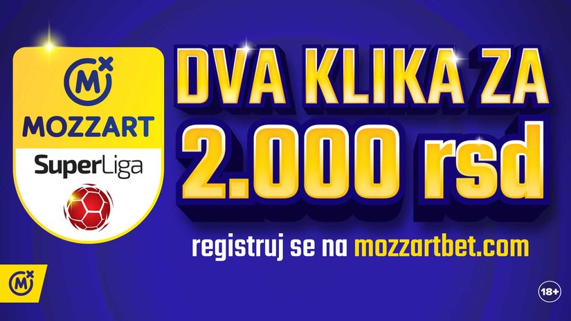 Dva klika za 2.000 dinara