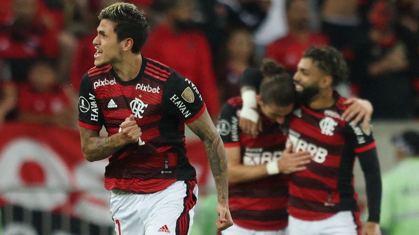 De Araskaetina spoljna za udžbenike, Pedrov klizeći za polufinale! Flamengo kao brzi voz (VIDEO)