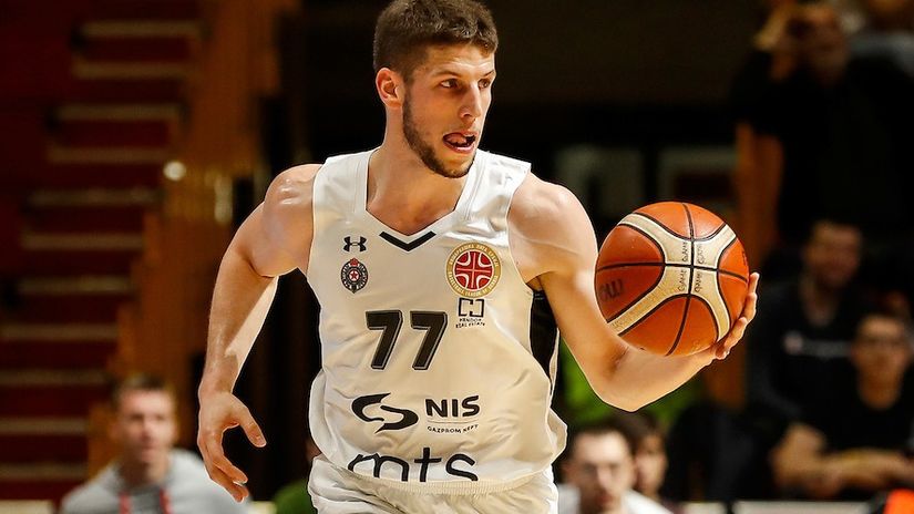 Aleksej Nikolić u periodu kada je nosio dres Partizana (© Star Sport)