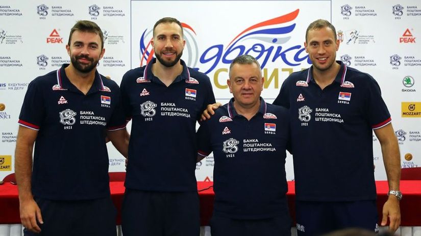 Kovačević, Petrić, Kolaković i Atanasijević (©MN Press)
