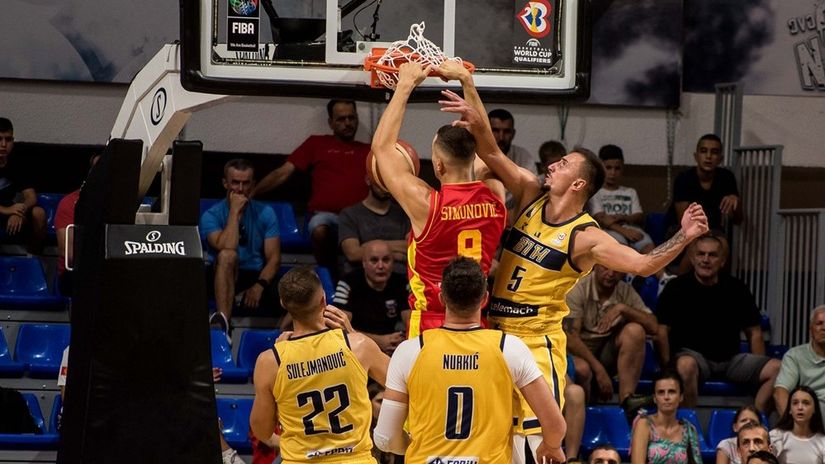 Marko Simonović protiv Bosne i Hercegovine (©fiba.basketball)