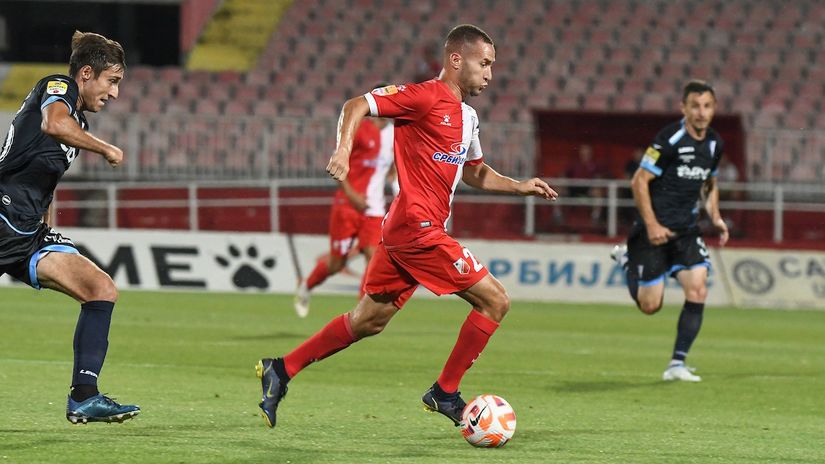 Simić protiv Spartaka (© Star sport)