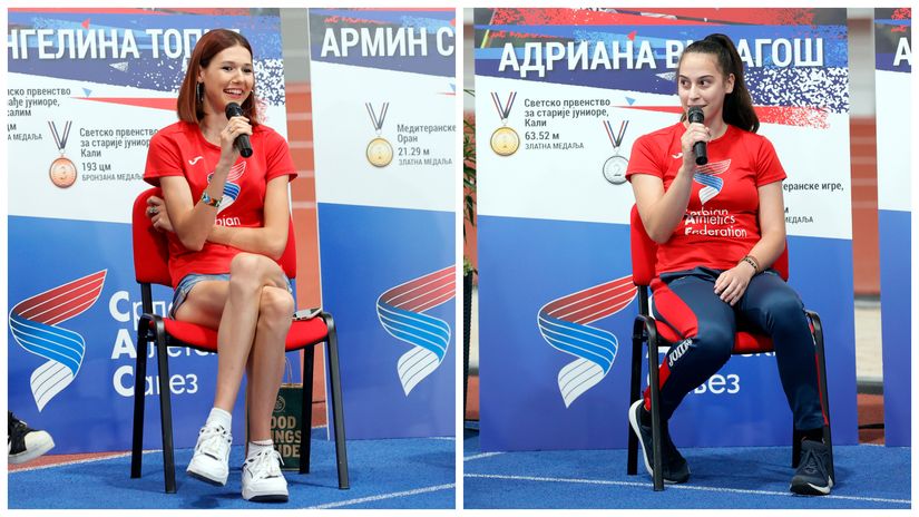 Angelina Topić i Adriana Vilagoš (©Starsport)