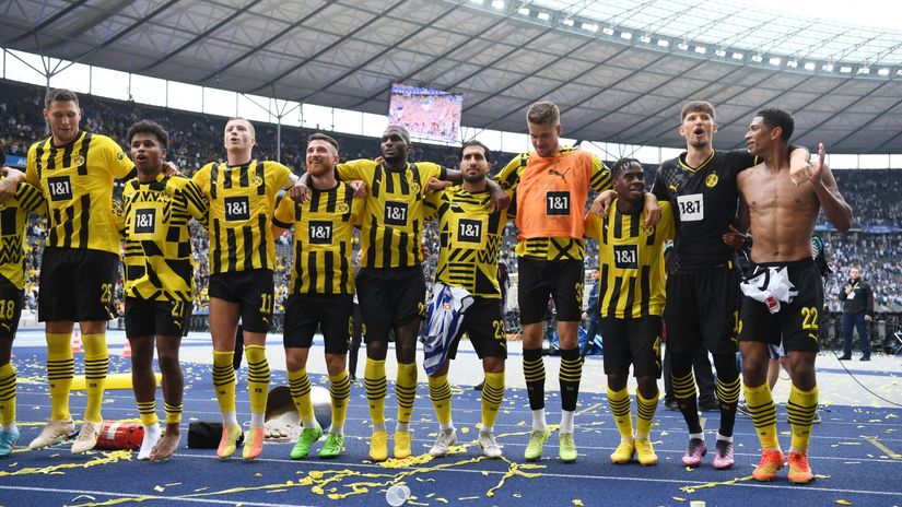 Igrači Dortmunda (©Reuters)