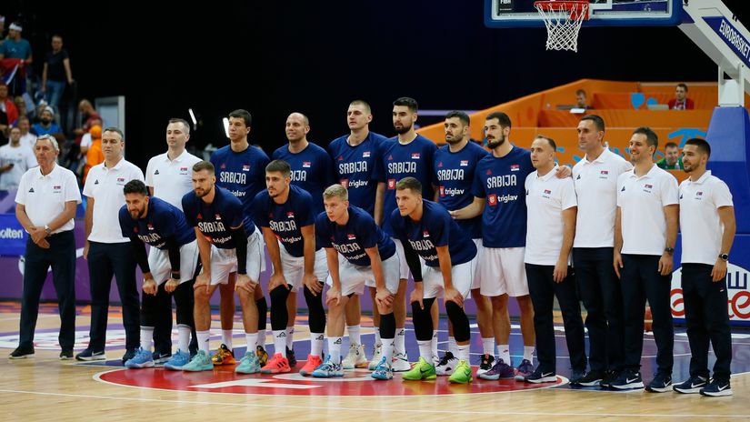 Košarkaši Srbije (©MN Press)