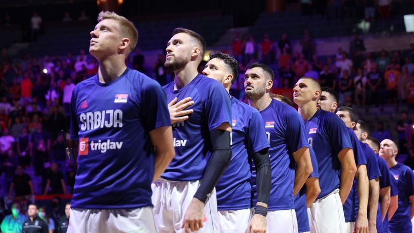 Košarkaši Srbije (©Mozzart Sport / Nikola Mikić)