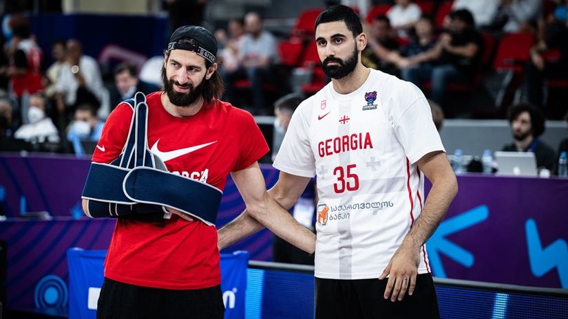 Šengelija i Bitadze su učestvovavli u incidentu (FIBA)