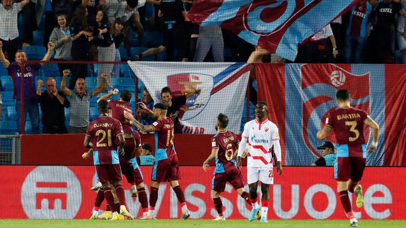 Od tima koji je znao da se takmiči ostala samo sećanja: Trabzon rutinirao Zvezdu (VIDEO)