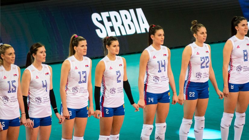 Odbojkašice Srbije (©FIVB)