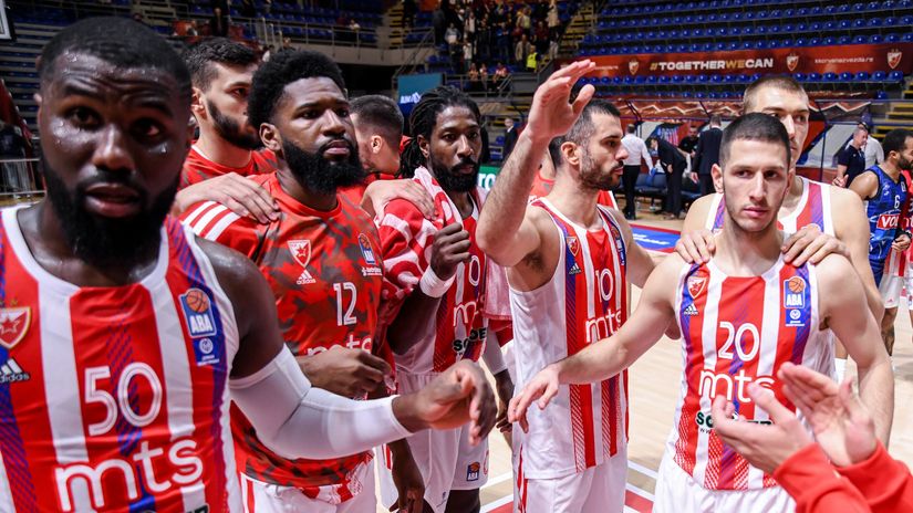Košarkaši Crvene zvezde (Foto: ABA League/Dragana Stjepanovic)