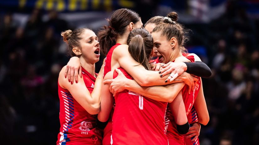 Srbija obezbedila osmu vezanu medalju od 2015. godine! Prva za selektora Santarelija i dve igračice