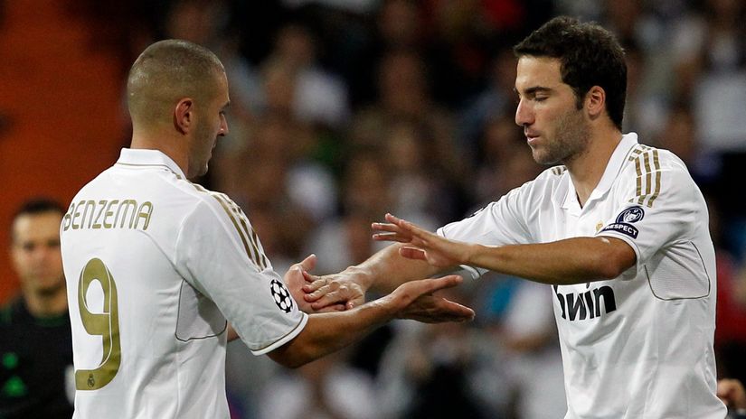 Karim Benzema i Gonzalo Iguain (Reuters)