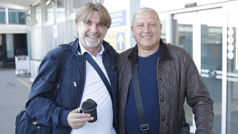 Miloš Đelmaš i Ljubomir Radanović (© FK Partizan)