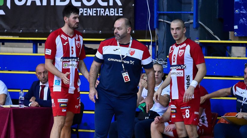 Draško Nenadić, Ratko Đurković i Uroš Kolundžić (©Starsport)