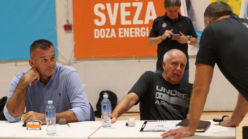 Zoran Savić i Željko Obradović (© MN Press)