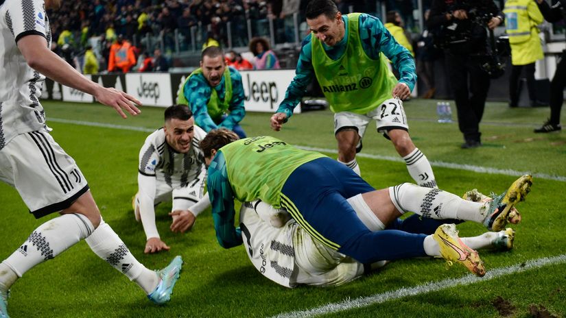 Radost Juventusovih igrača (Reuters)