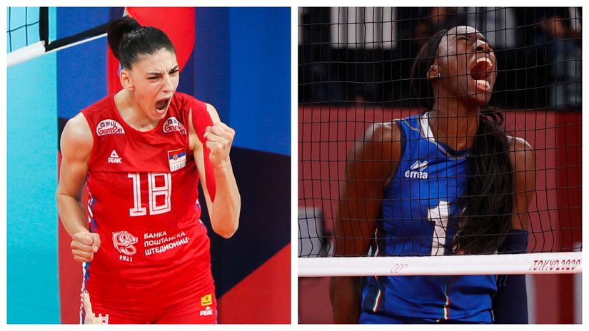 Tijana Bošković i Paola Egonu (©MN Press, Reuters)