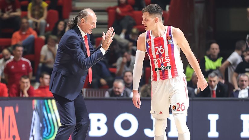 Duško Ivanović i Nemanja Nedović (© Star Sport)