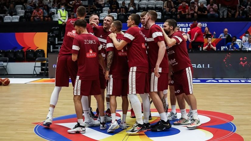 Košarkaška reprezentacija Letonije (©fiba.basketball)