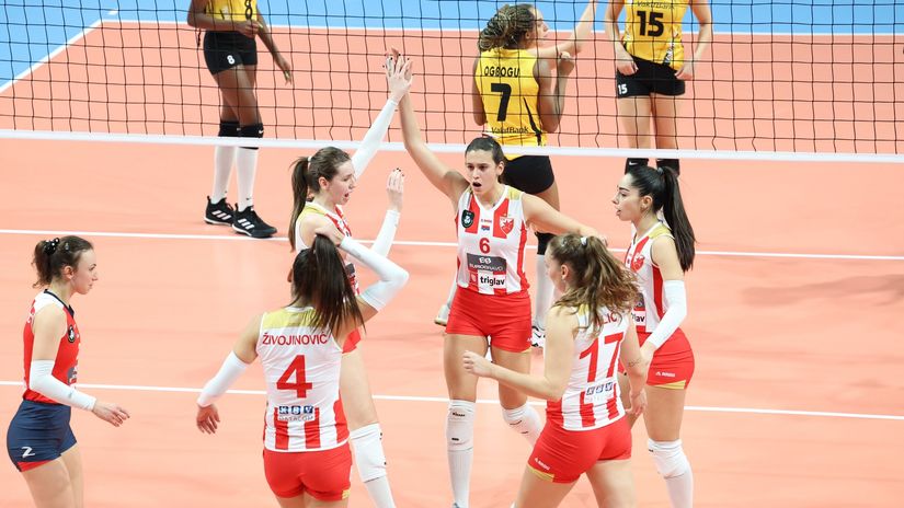 Detalj sa utakmice Vakifbank - Crvena zvezda (©CEV)