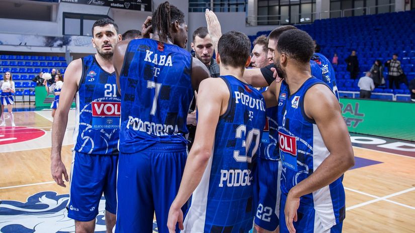 Košarkaši Budućnosti (©ABA League/Buducnost/Filip Roganovic)