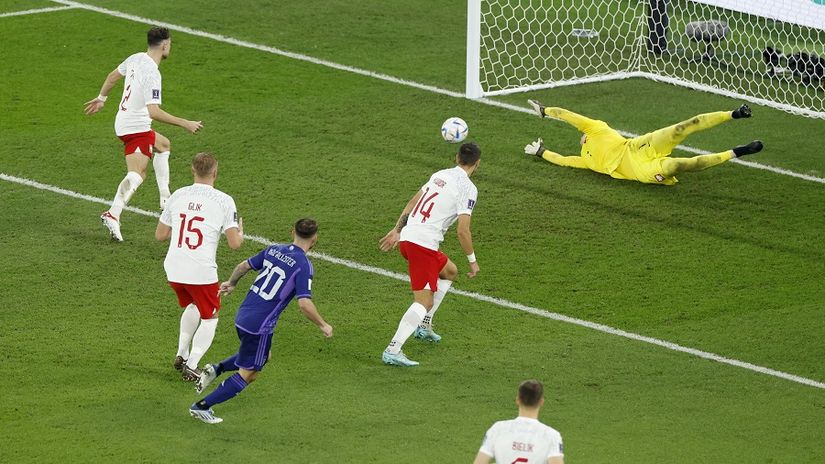 Mekalisterov gol protiv Poljske (© Reuters)